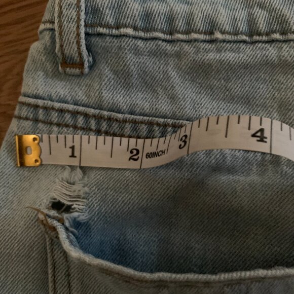 Edikted Wide-Leg Light Wash Jeans – Size XS - Picture 11 of 14